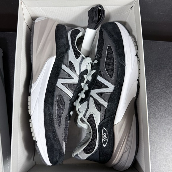 NEW BALANCE 990v6 Shoes Men's Size 11 Black White Running Sneakers M990BK6 - Picture 15 of 15